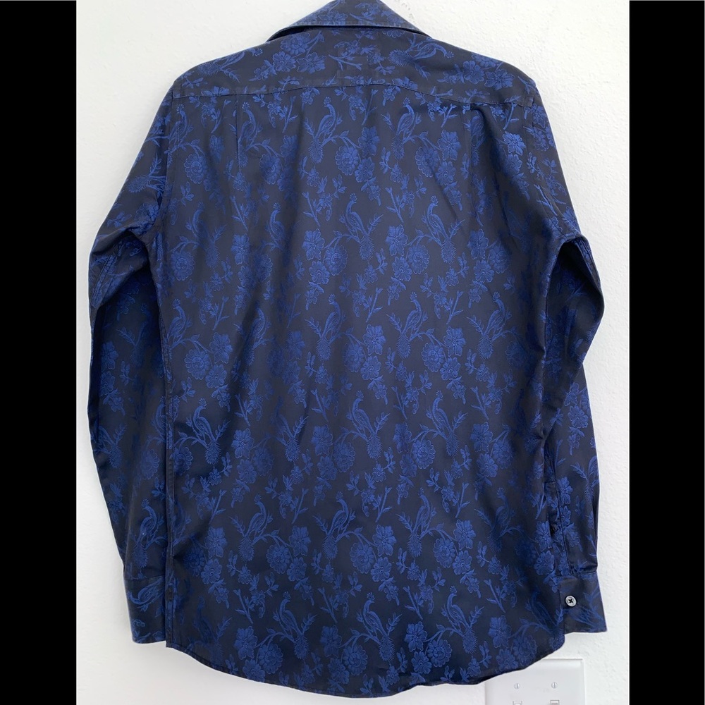 Duchamp London button front dress shirt 15” - Picture 2 of 7